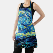 Tablier Le célèbre tableau de Van Gogh, Starry Night (Insitu)