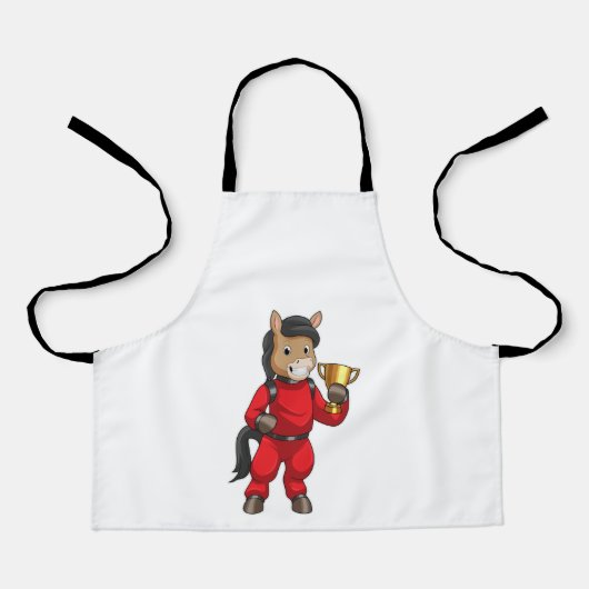 Tablier Le champion de Horse (Recto)