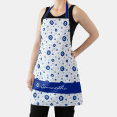 Tablier Le charme traditionnel des yeux nazis bleus (Insitu)