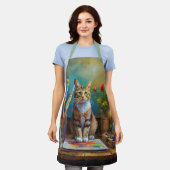 Tablier Le Chat Artistique (Porté)
