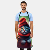 Tablier le chat sorcier (Porté)