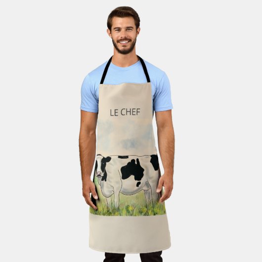 Tablier Le Chef Cow Apron (Porté)