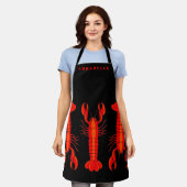 Tablier Le chef homard personnalise Apron (Porté)