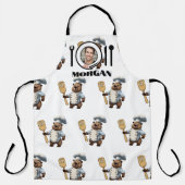 Tablier Le chef ours (Recto)