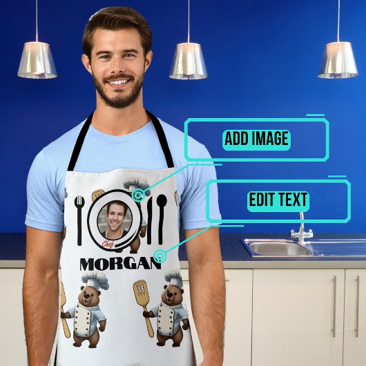 Tablier Le chef ours