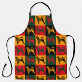 Tablier Le chien d'eau portugais intelligent (Recto)