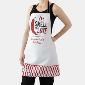 Tablier Le Chili rouge sent l'amour (Insitu)