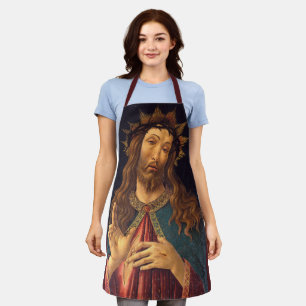 Tablier Le Christ couronné d'épines par Sandro Botticelli