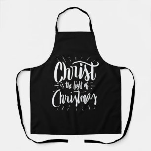 Tablier Le Christ est la Lumière de Noël - Fête chrétienne