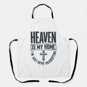 Tablier Le Ciel Est Ma Maison Chemise De Recrutement Chrét
