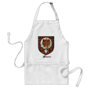 Tablier Le clan de Munro Crest le tartan d'insigne
