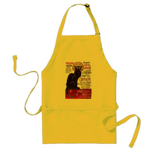 Tablier Le Conversation Noir, Vente Hôtel Drouot (Devant)