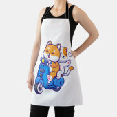 Tablier Le Couple de Shiba Mignon (Insitu)