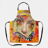 Tablier Le Débardeur All-Over-Print de la palette Artist (Recto)