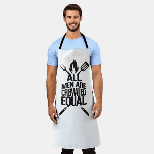 Tablier Le délice du chef barbecue (Porté)