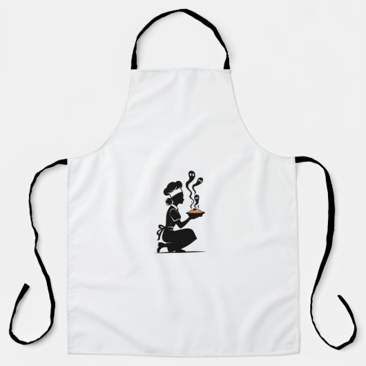 Tablier Le délicieux Cuisine du chef Apron Cadeau parfait (Recto)