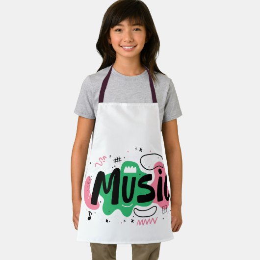 Tablier Le design musical (Insitu)