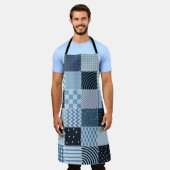 Tablier Le design. Seamless patchwork pattern from stit (Porté)