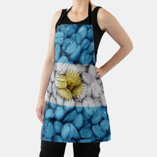 Tablier Le drapeau argentin café (Insitu)