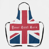 Tablier Le drapeau britannique Union Jack (Recto)