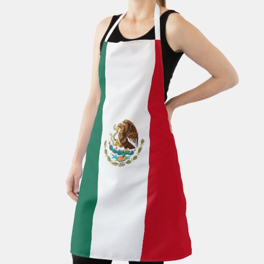 Tablier Le drapeau du Mexique (Insitu)
