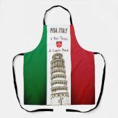 Tablier Le Drapeau Italien et la Tour de Pise (Recto)
