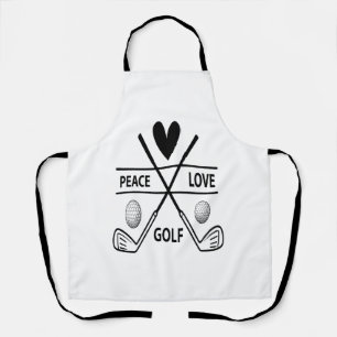TABLIER LE GOLF D'AMOUR DE PAIX