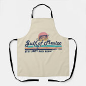 Tablier Le golfe du Mexique reste salé et résiste à la pêc (Recto)