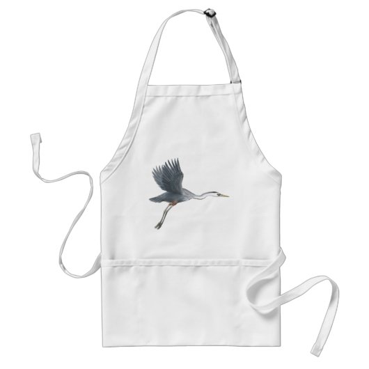 Tablier Le Grand Héron Bleu d'Apron (Devant)