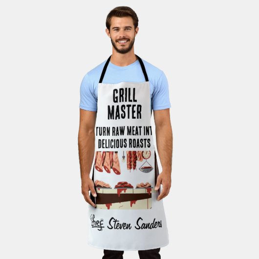 Tablier Le Grill Master (Porté)
