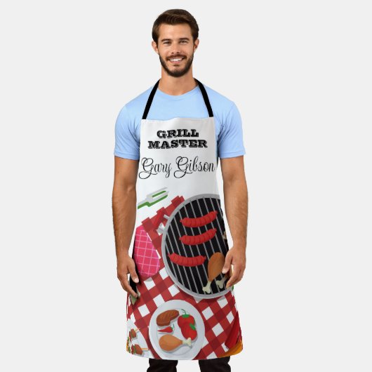 Tablier Le Grill Master (Porté)