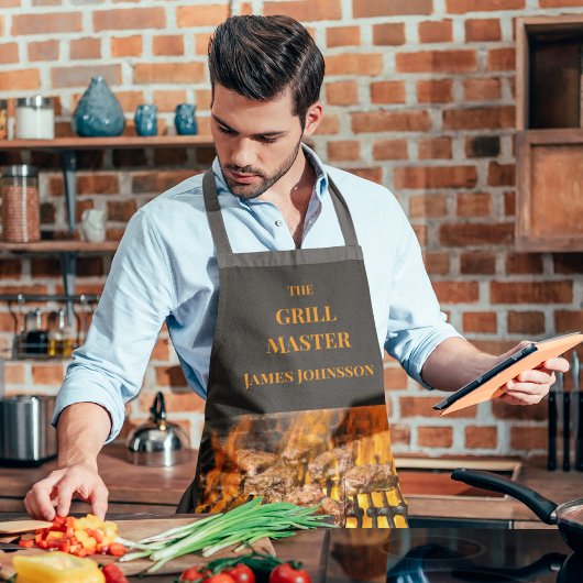 Tablier Le Grill Master personnalisé