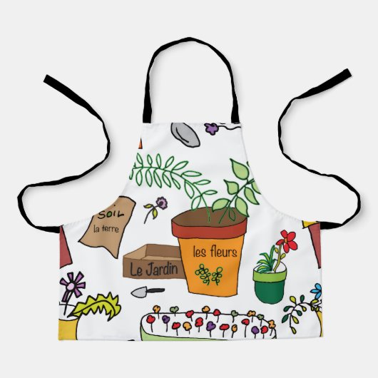 Tablier Le Jardin (Recto)