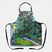 Tablier Le Jardin de l'Asile à Saint-Rémy, Van Gogh (Recto)