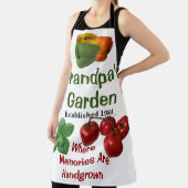 Tablier Le jardin de papy (Insitu)