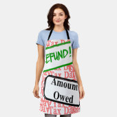 Tablier Le jour de l'impôt de nouveau ? (Porté)