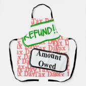 Tablier Le jour de l'impôt de nouveau ? (Recto)