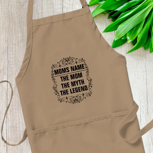 Tablier Le jour de mère heureux de maman