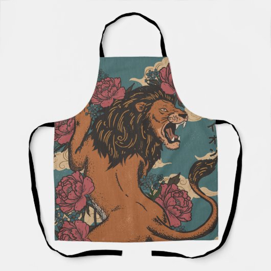 Tablier Le Lion Gracieux (Recto)