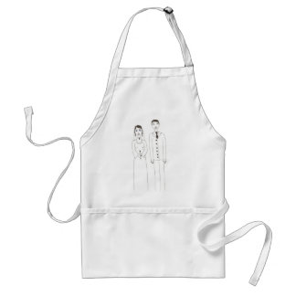 Tablier Le mariage classique