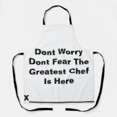 Tablier Le meilleur chef (Recto)