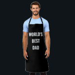 Tablier Le meilleur DAD du monde<br><div class="desc">Le meilleur papa Apron du monde</div>