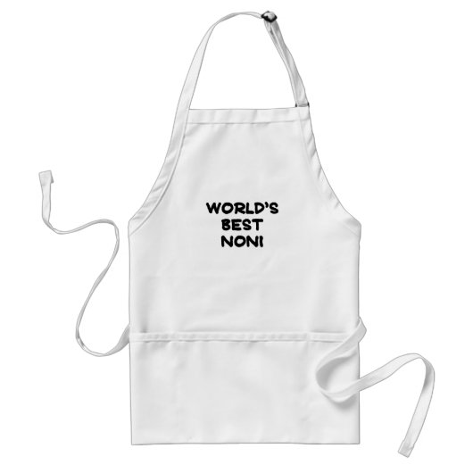 Tablier Le meilleur Noni.png du monde (Devant)