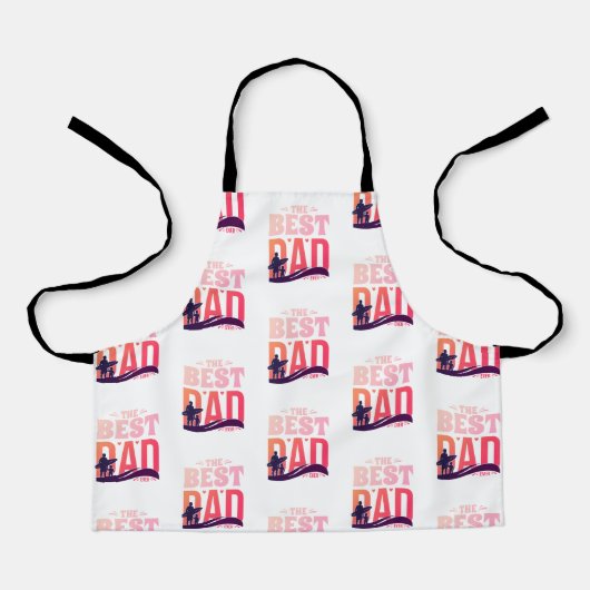 Tablier Le Meilleur Papa du Monde (Recto)
