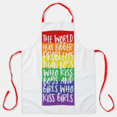 Tablier Le monde LGBT des gay pride a de plus grands probl (Recto)