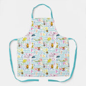 Tablier Le Motif ABC du Dr Seuss avec des mots (Recto)