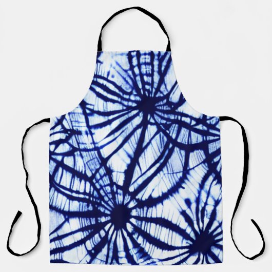 Tablier Le Motif de Shibori Tie Dye Apron (Recto)