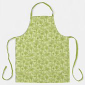 Tablier Le Motif des palmiers verts (Recto)