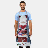 Tablier Le nome de Noël à la Chimney (Porté)