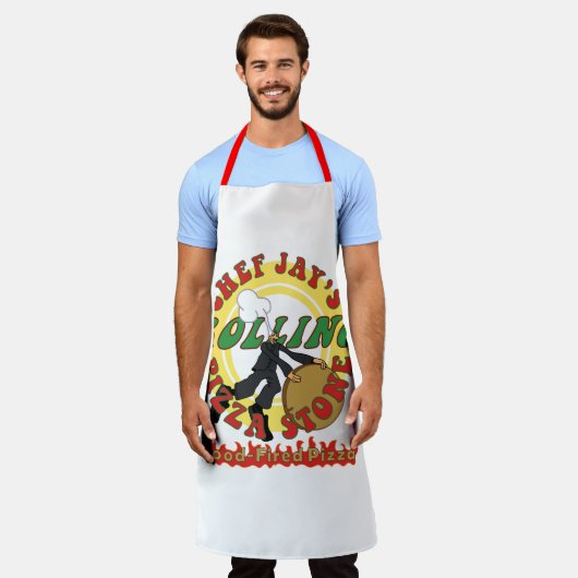 Tablier Le patron de Jay's Rolling Pizza Stone Apron (Porté)